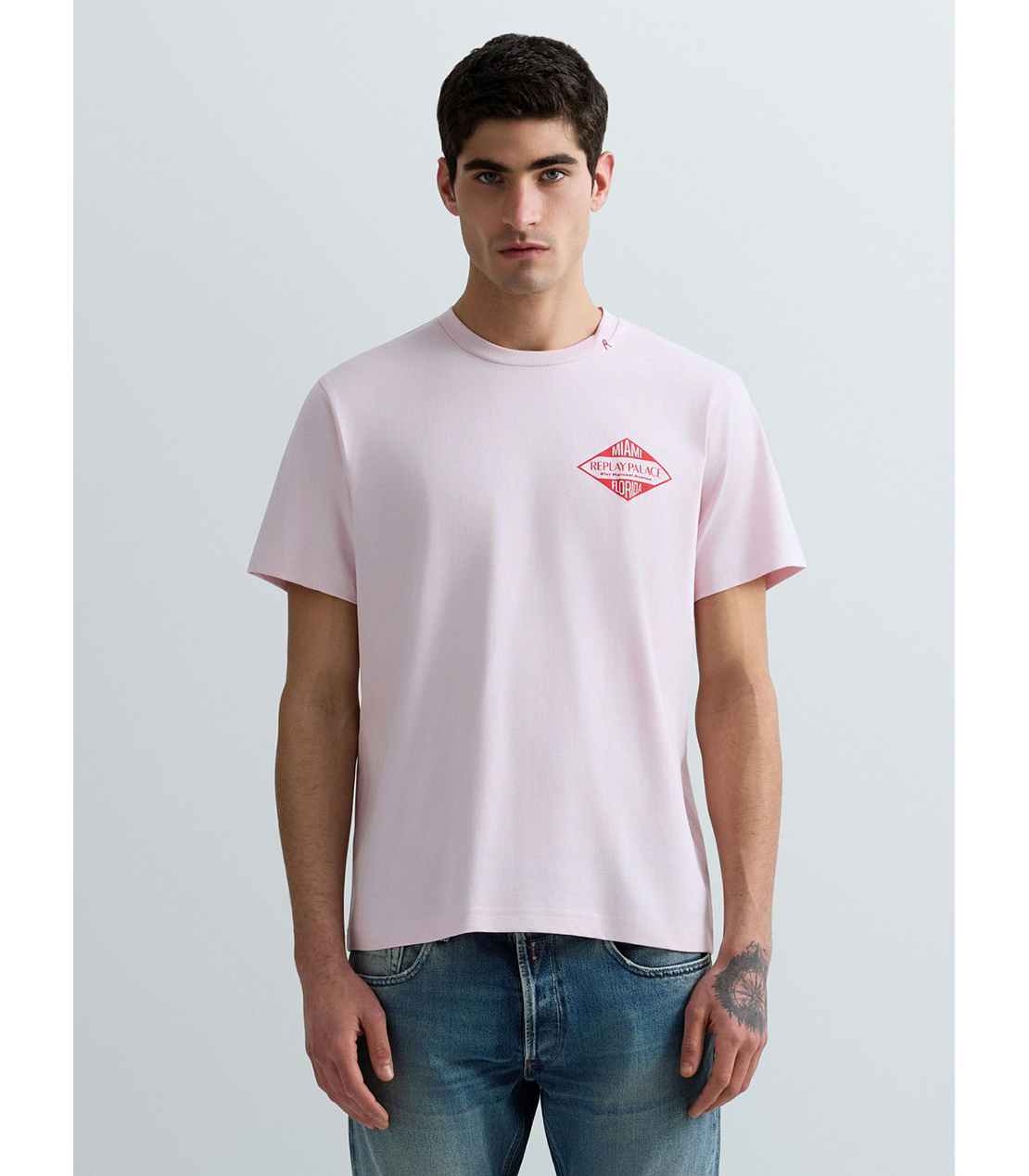 ベーシックジャージーMIAMIプリント Tシャツ